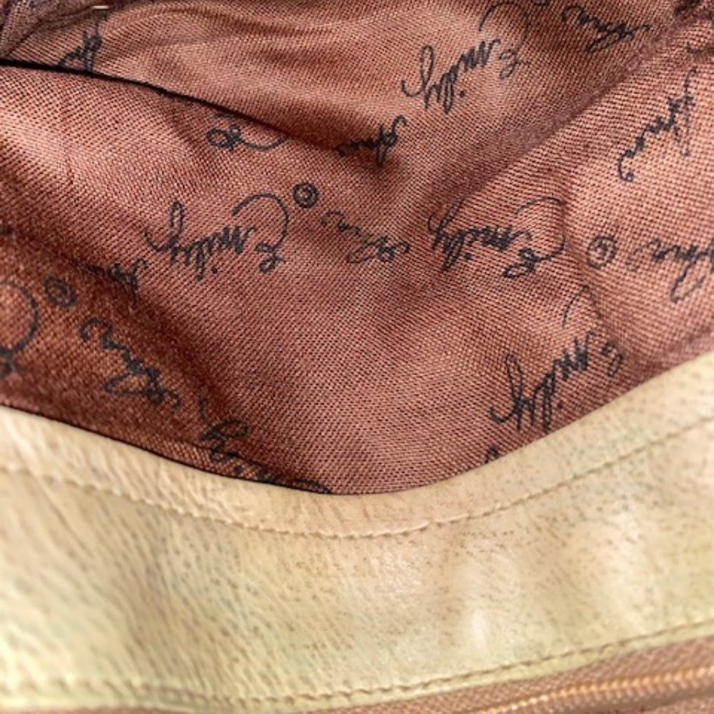Emily Ann Of Boca Raton Hand Painted Leather Crossbody Bag View 5